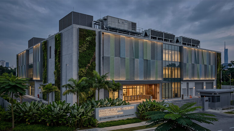 A Data center in Malaysia